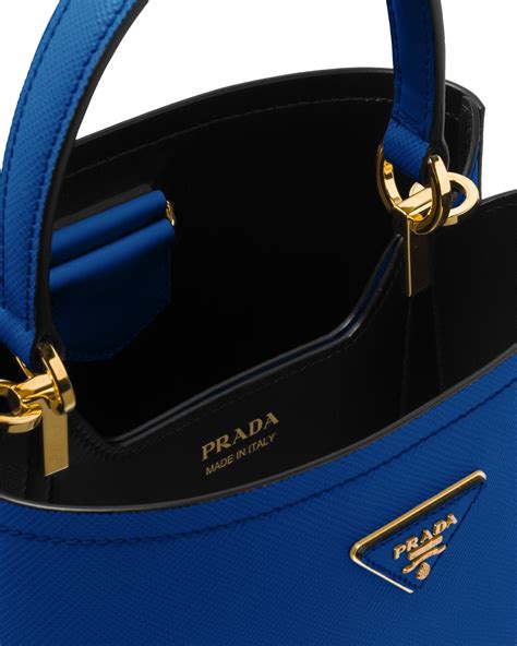 prada sac panier|Medium Saffiano Leather Prada Panier Bag.